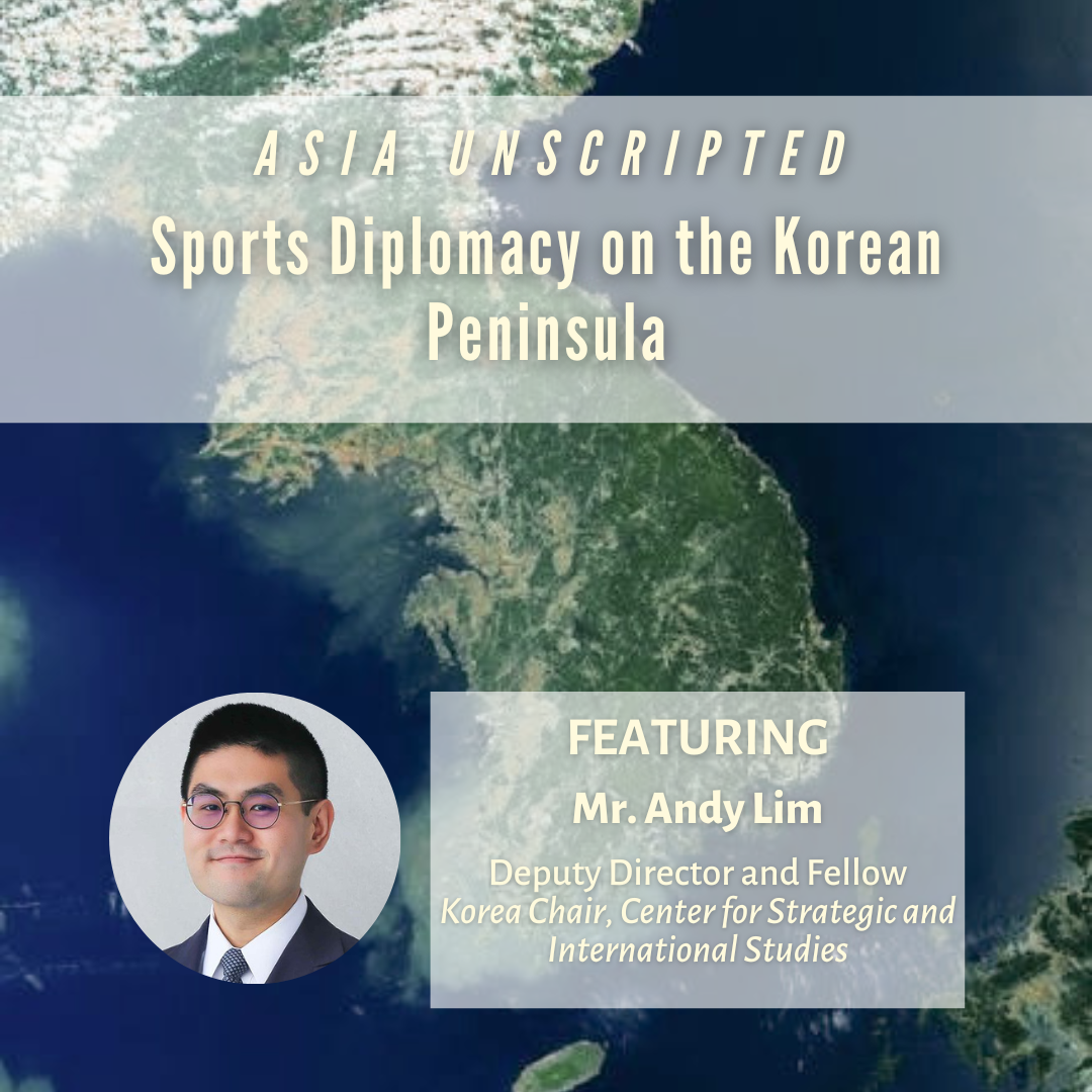 Mr. Andy Lim: Sports Diplomacy on the Korean Peninsula