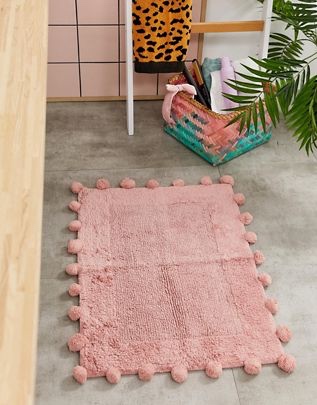 Pom Pom Bath Mat £16