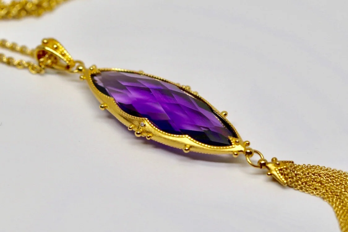 London Afterglow Tassel Necklace