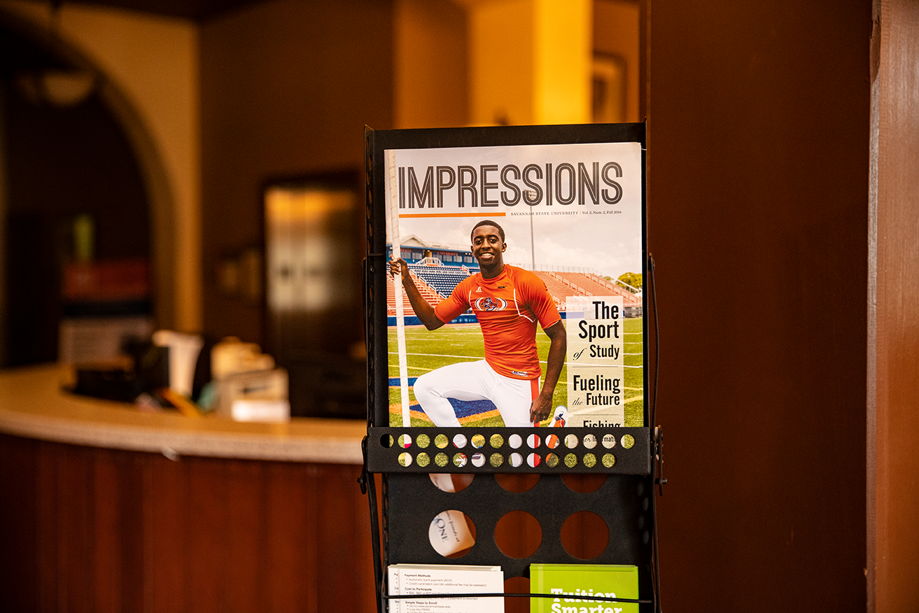  Impressions Magazine on campus 