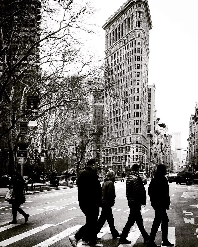 A different view of the Flat Iron Building