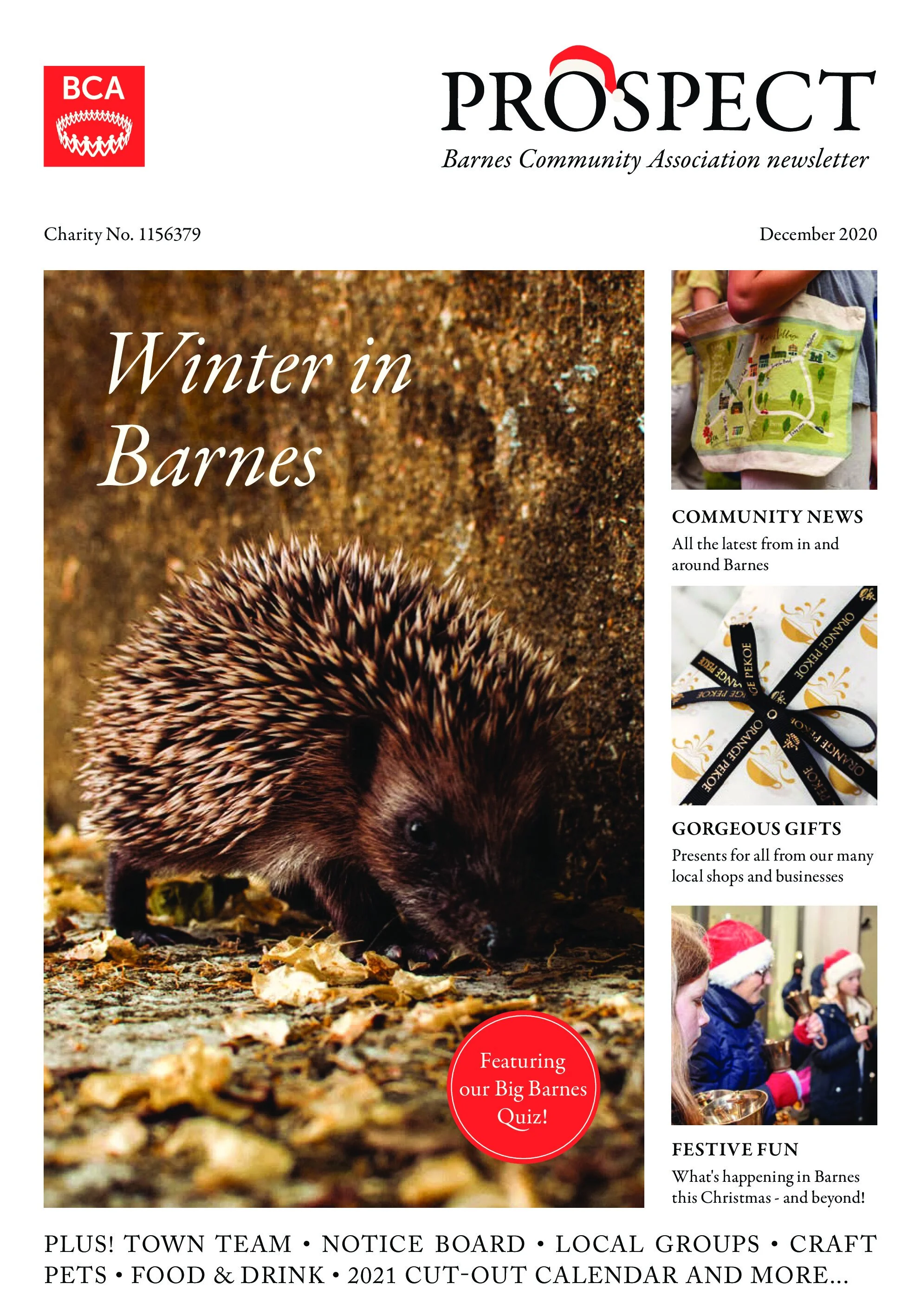 New-look Prospect and BCA Prospect's Big Barnes Quiz Answers! 