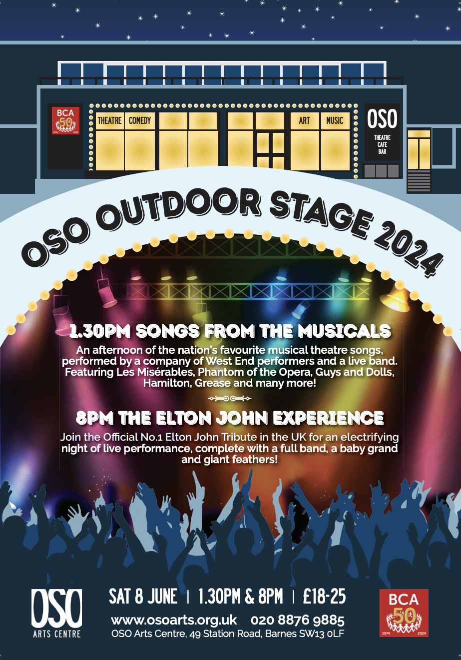 Book Tickets for the OSO &amp; BCA Live Out Door Stage Event