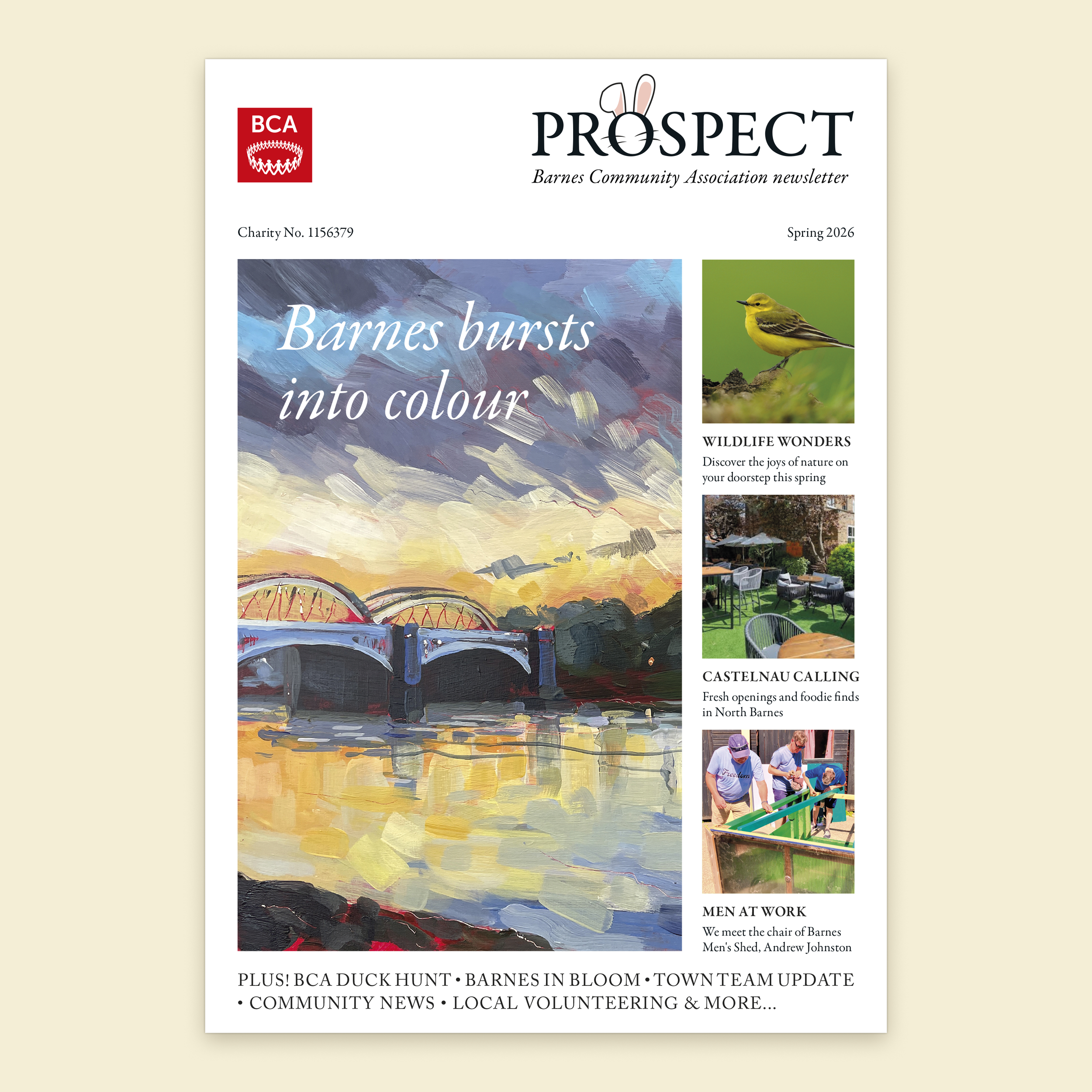 Spring edition of Prospect Magazine