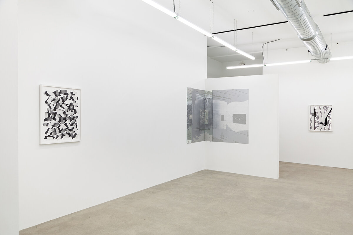 This Scrim Became One Installation view