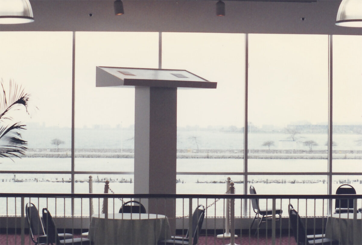 An Installation Demanding Active Viewer Participation, 1997