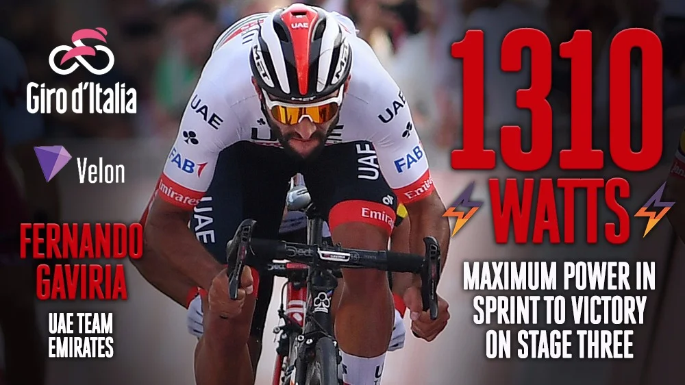 Giro d'Italia Stage 3 in numbers: Gaviria gets the win