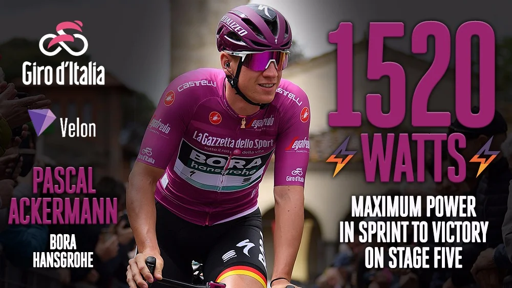 Giro d'Italia Stage 5 key numbers: Ackermann does it again