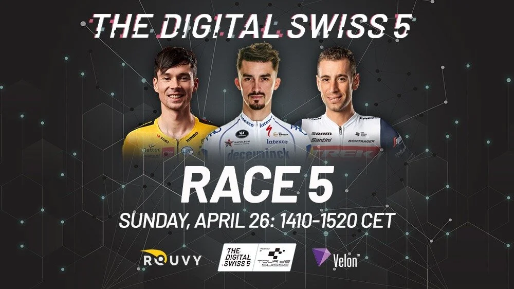 The Digital Swiss 5 Race 5 rider start list