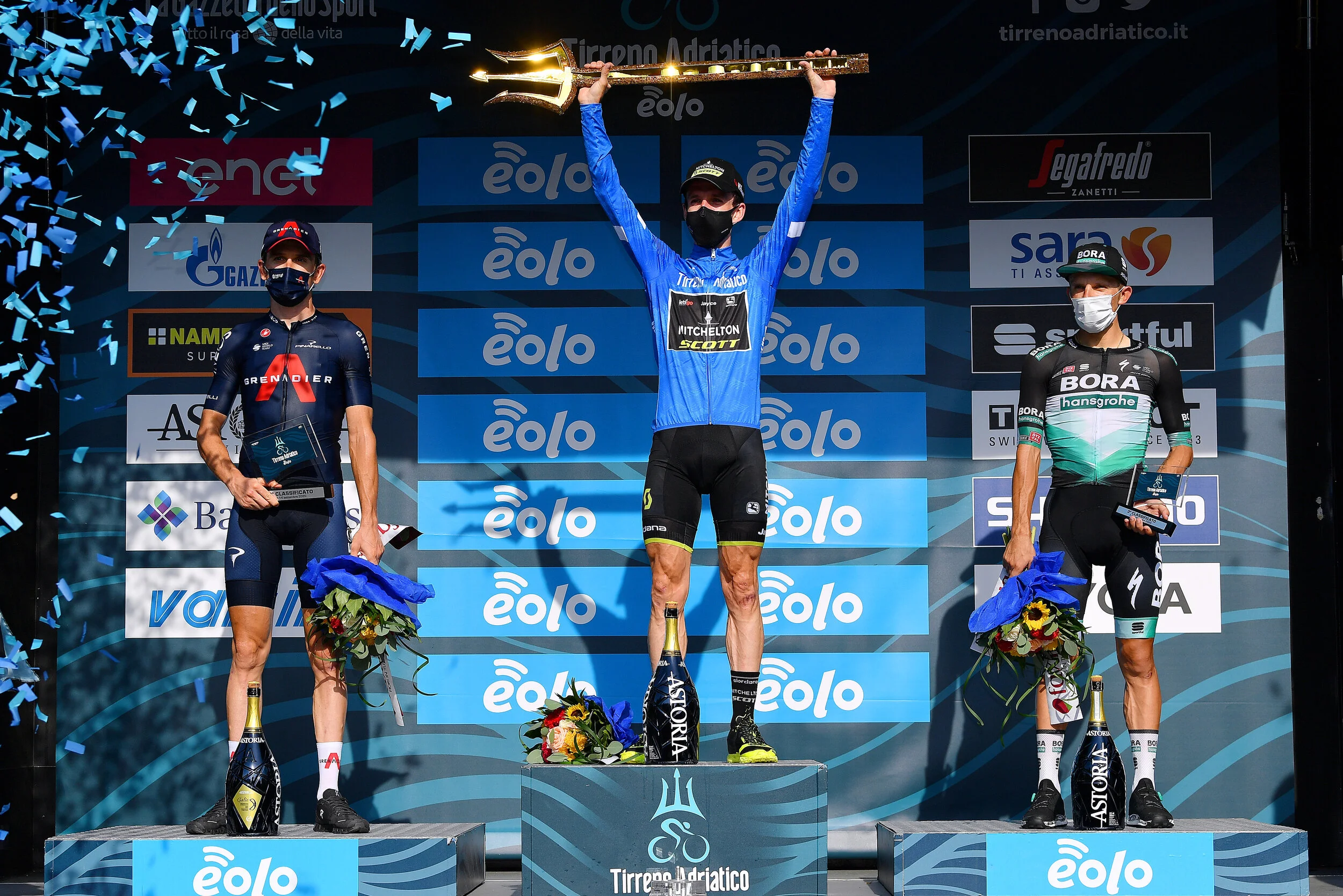 Tirreno-Adriatico 2020: Ganna wins final TT as Yates tops GC