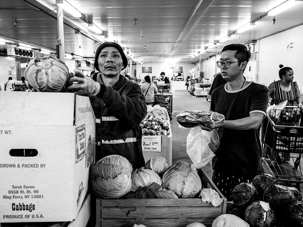 Street Photography in the Market