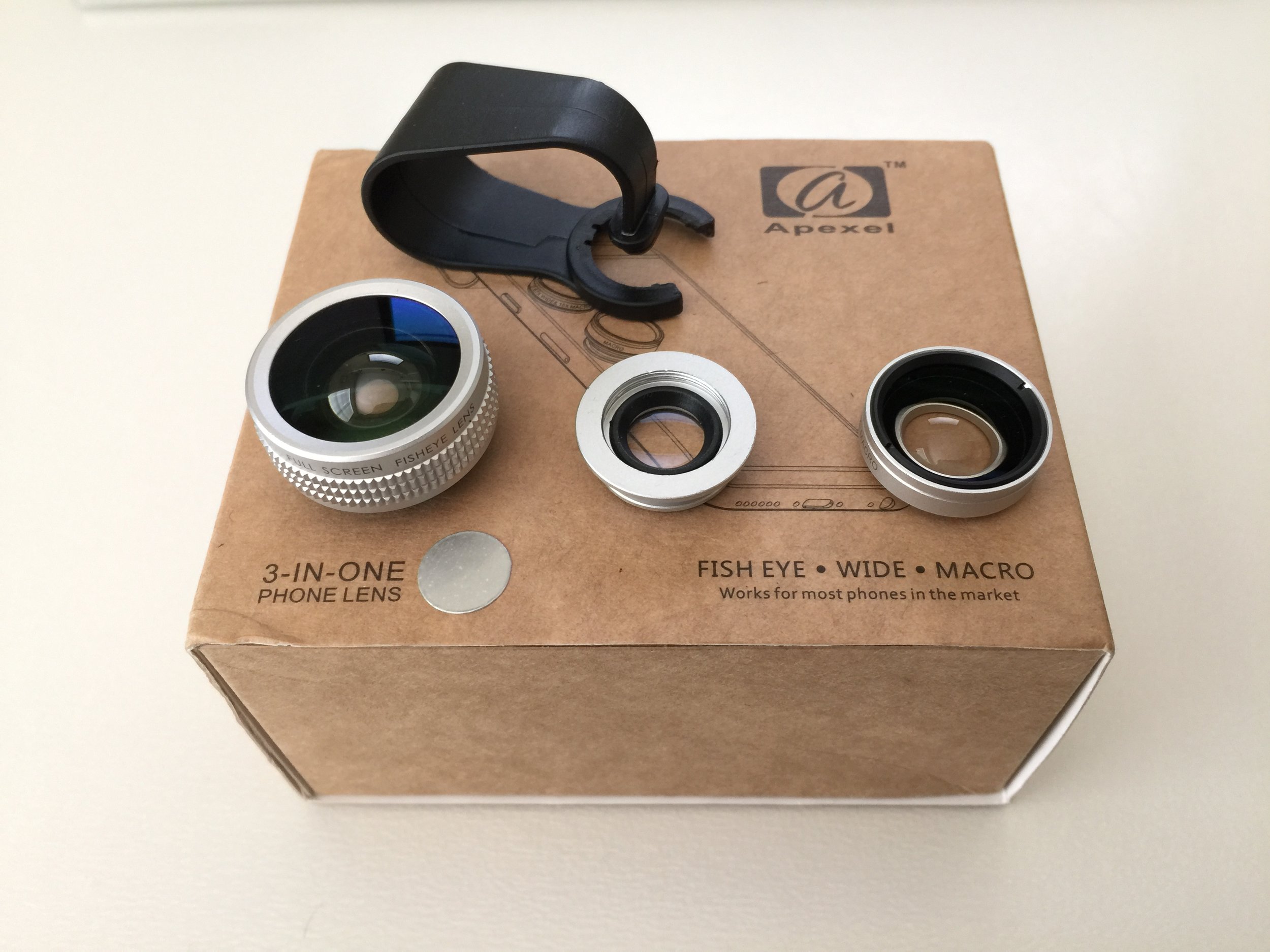 Apexel 3-IN-ONE Phone Lens - REVIEW