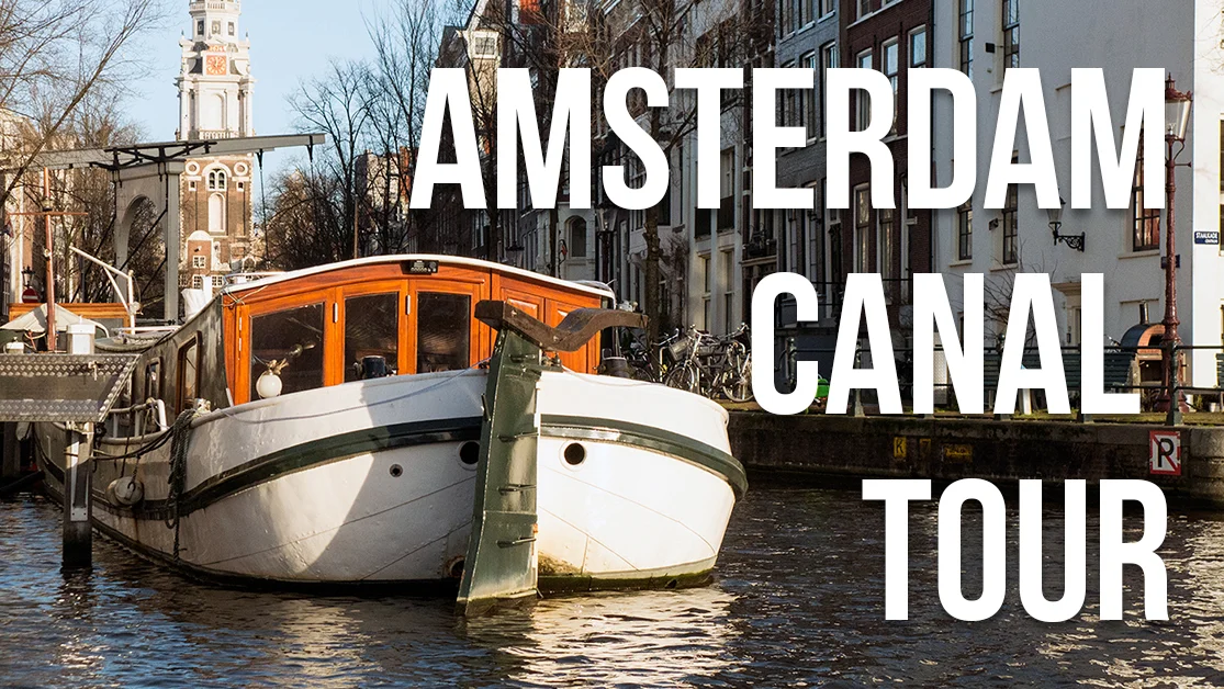 Amsterdam Canal Tour (4K Vlog)