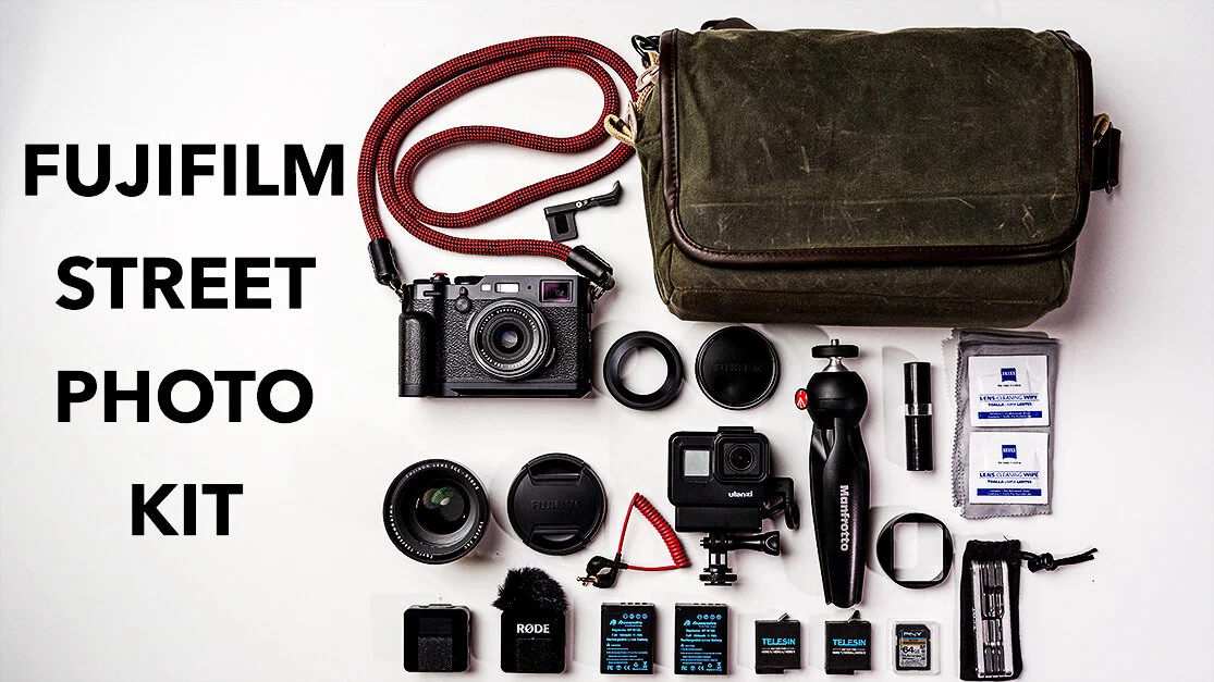 My Fujifilm Street Photography Kit