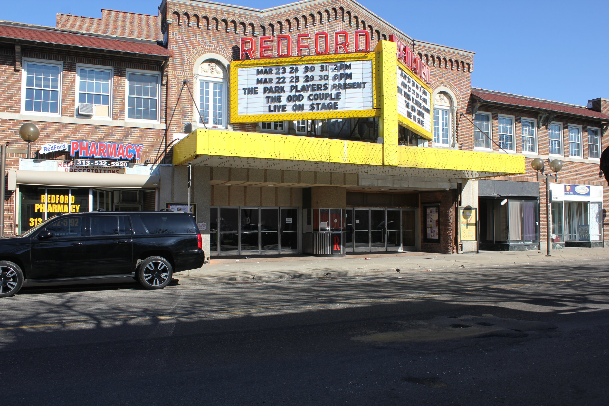 Redford Theater Marquee.JPG