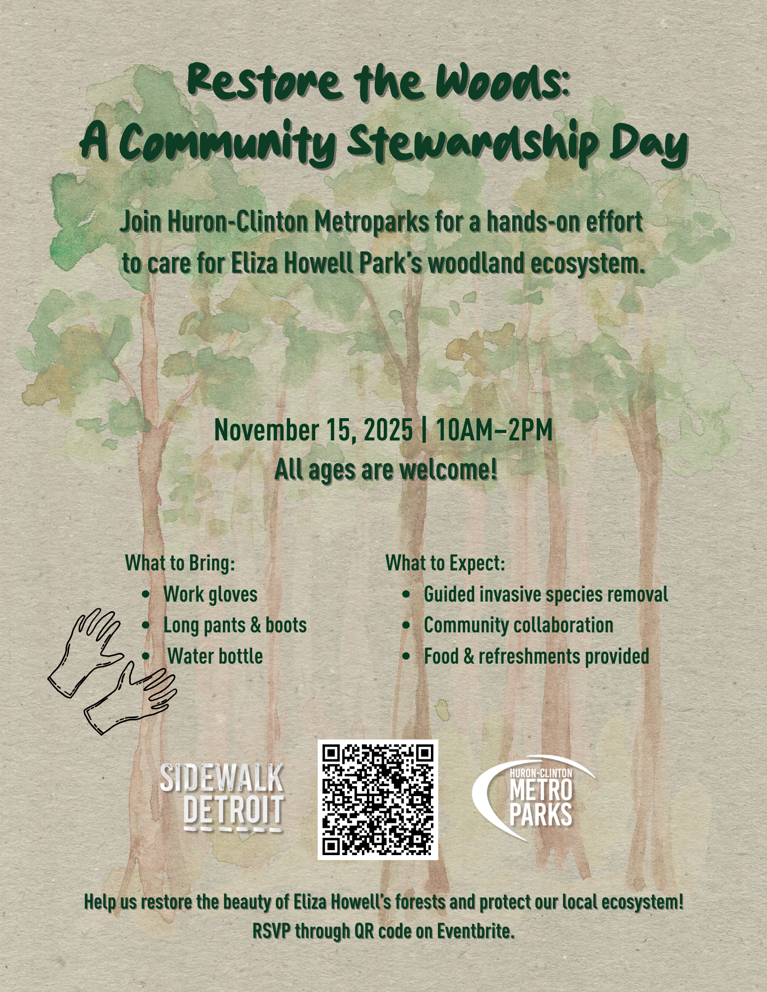 Restore the Woods