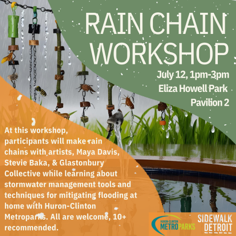 Eco-Artist Workshop with Huron-Clinton Metroparks and Maya Davis