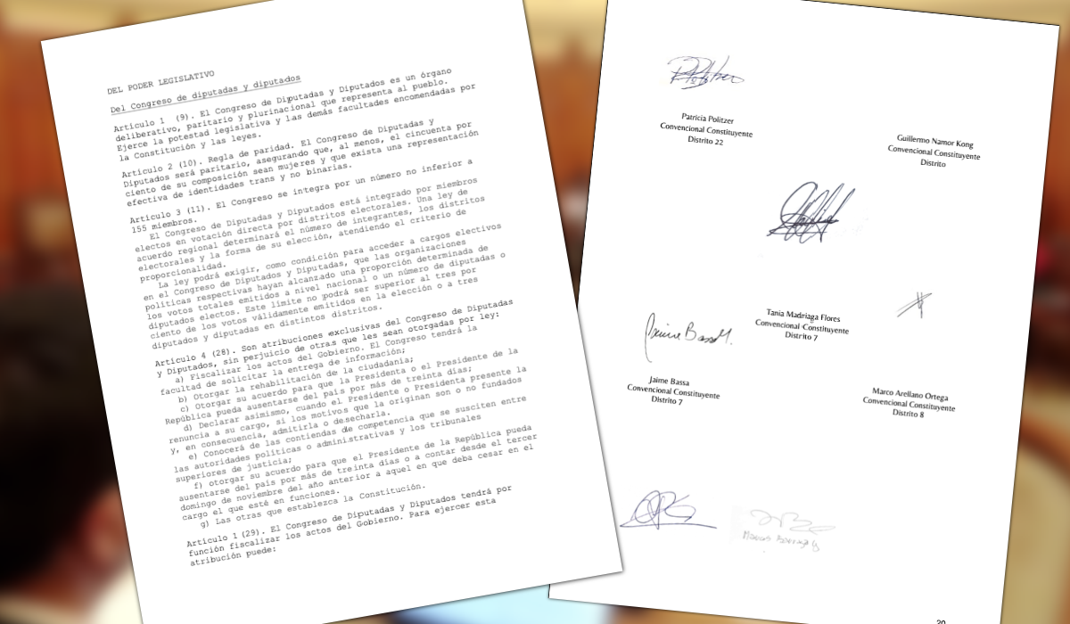 La Minuta AM: Convencionales lograron acuerdo sobre Sistema Político que incluye bicameralismo asimétrico y voto desde los 16 años