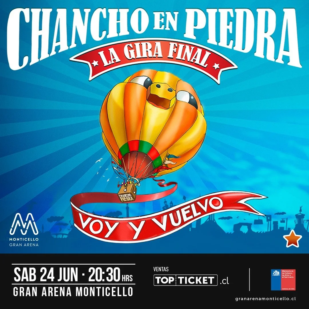 Chancho en Piedra se despide en Gran Arena Monticello con su show más grande del tour "La gira final"