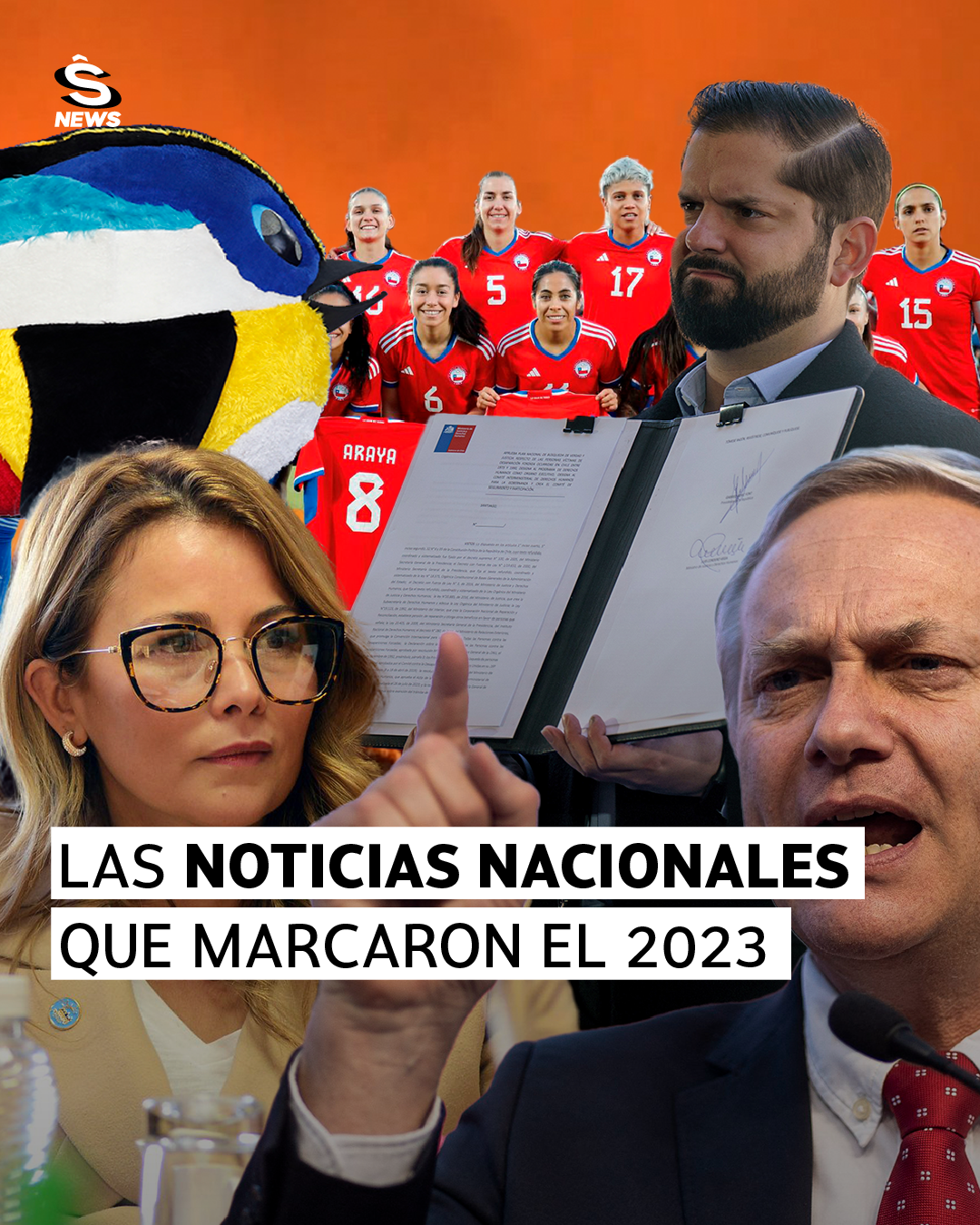 Las noticias nacionales que marcaron el 2023 