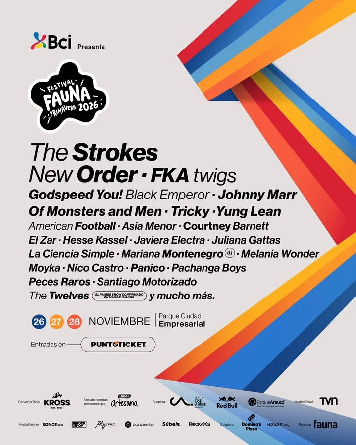 Fauna Primavera 2026 anuncia su cartel con New Order, FKA twigs, American Football y más