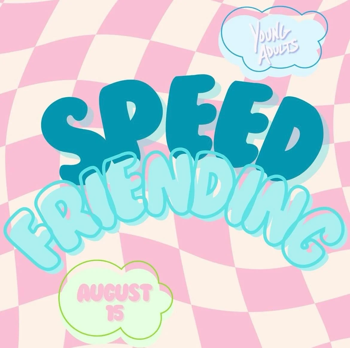 🤝TONIGHT🤝
Head to Relevant Church to kick off Thursday nights with Young Adults tonight at 7:00pm!! Come grab some food and a seat tonight for a special ‘Speed Friending’ experience, and get to know the community around you.
Drop your