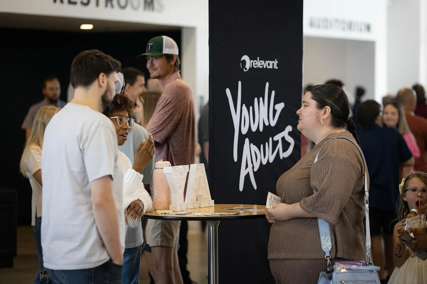 TONIGHT! 
Relevant Young Adults head to the YTH auditorium tonight at 7pm as we dive deeper into conversation around Discipleship.🎉