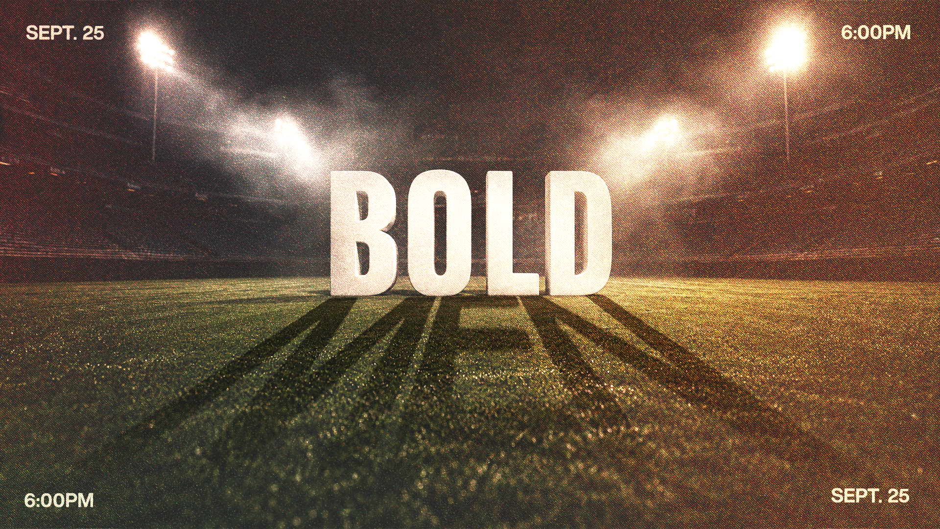 BOLD: Men's Night