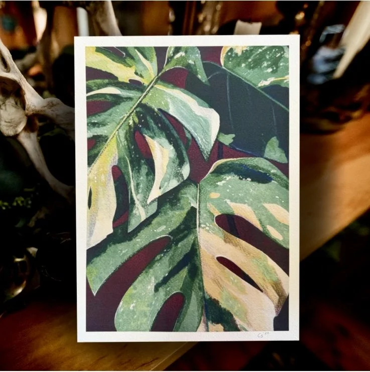 Monstera Print