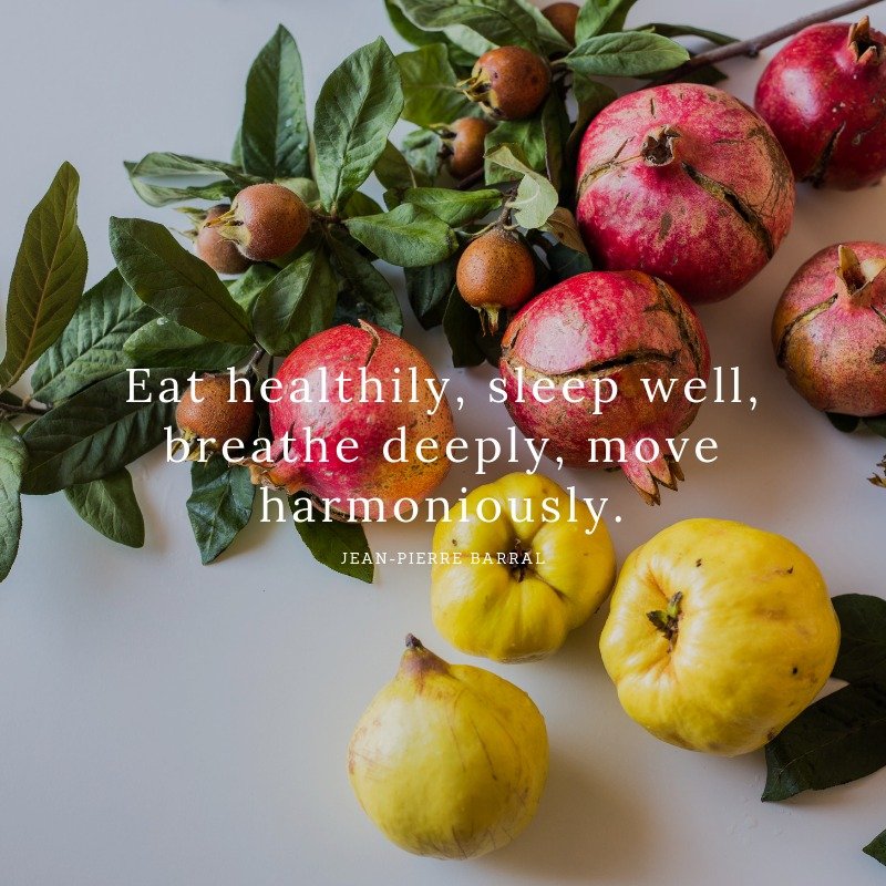 🍎 Nourish your body, mind, and soul with these essentials: Eat healthily, sleep well, breathe deeply, and move harmoniously. Embrace a balanced lifestyle that fuels your well-being and vitality. Remember, taking care of yourself is the foundation fo