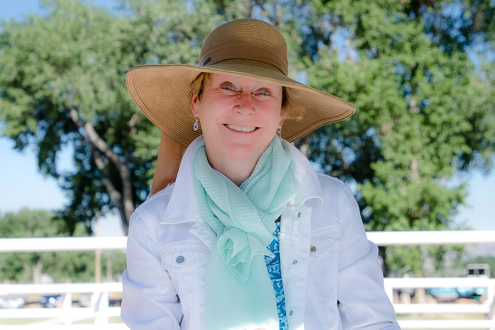 Judge and clinician Simone Windeler provided valuable input on tests during the June 2018 schooling show, followed by a clinic the following day, working with attendees on how to improve their dressage tests and scores.