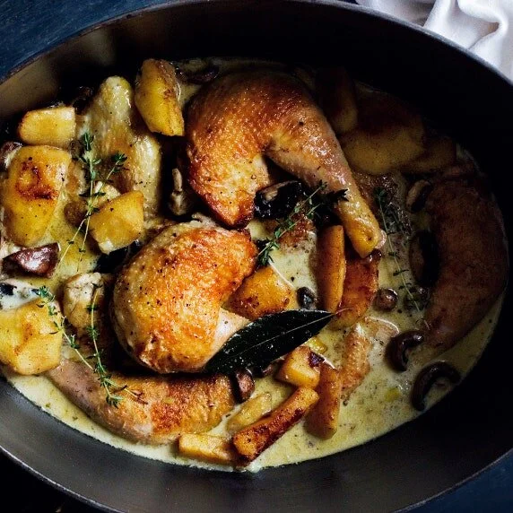 Poulet Vallée d'Auge