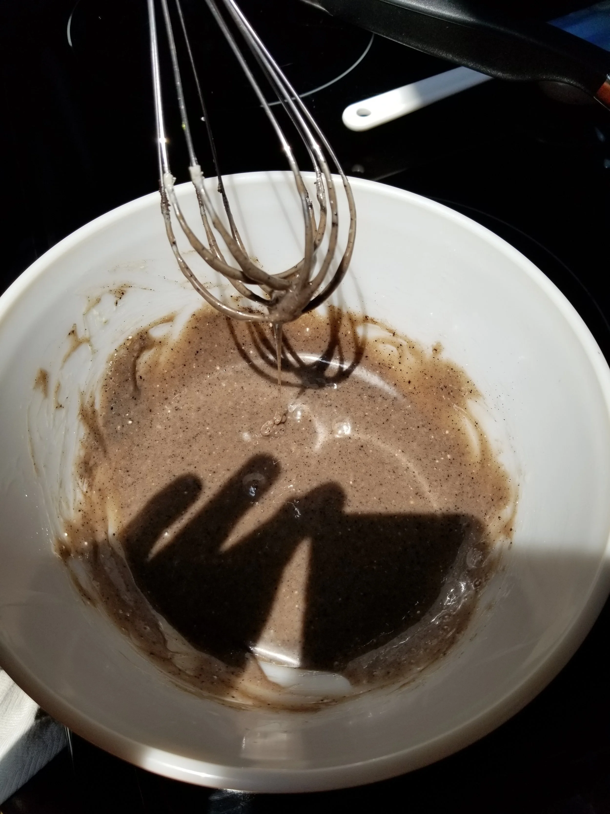 The coffee glaze!
