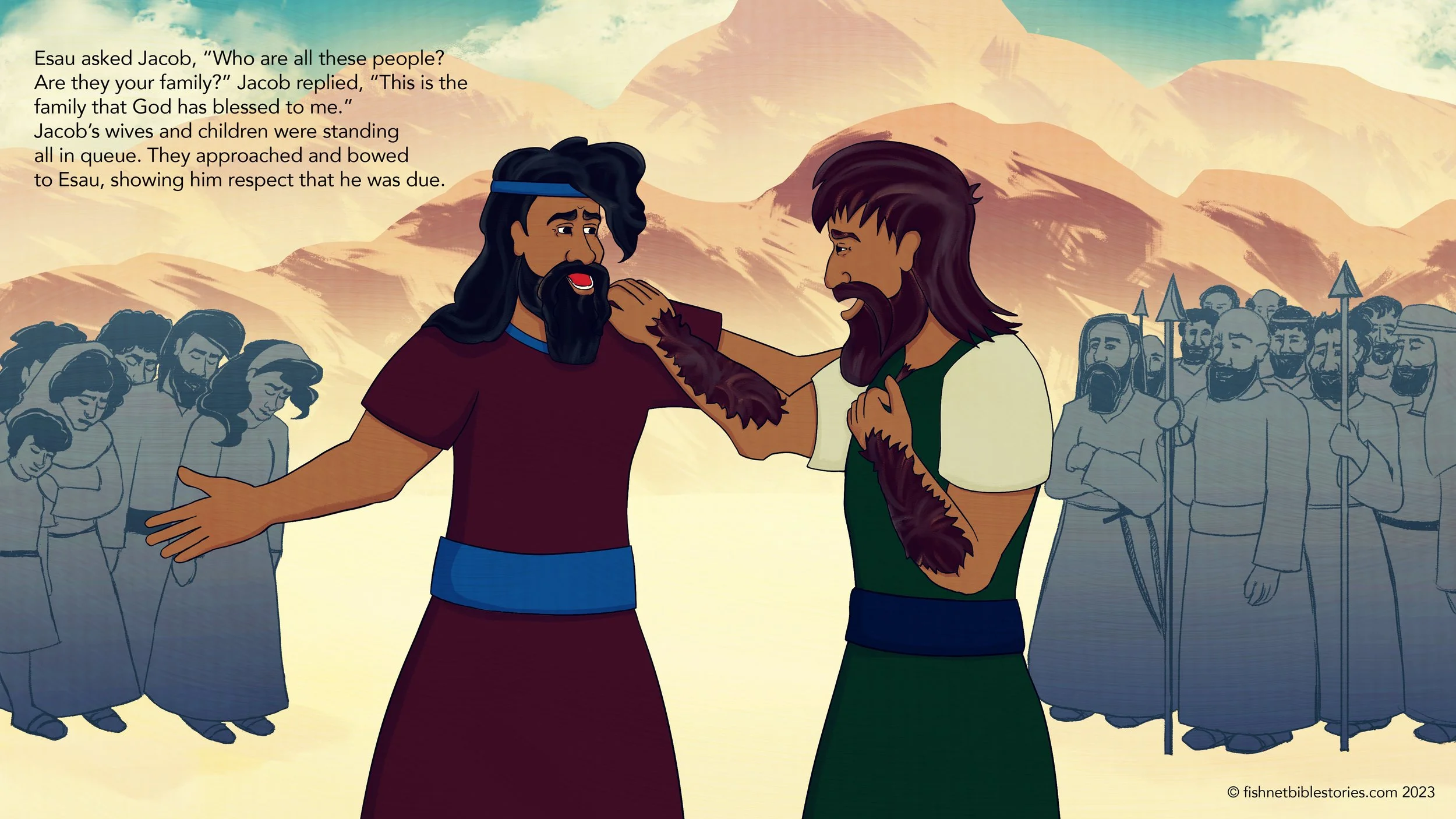 Jacob Faces Esau