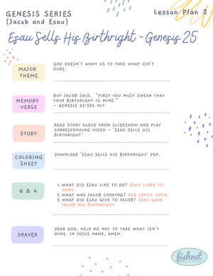Esau Sells His Birthright