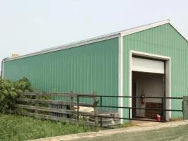 Working storage shed for MBFI