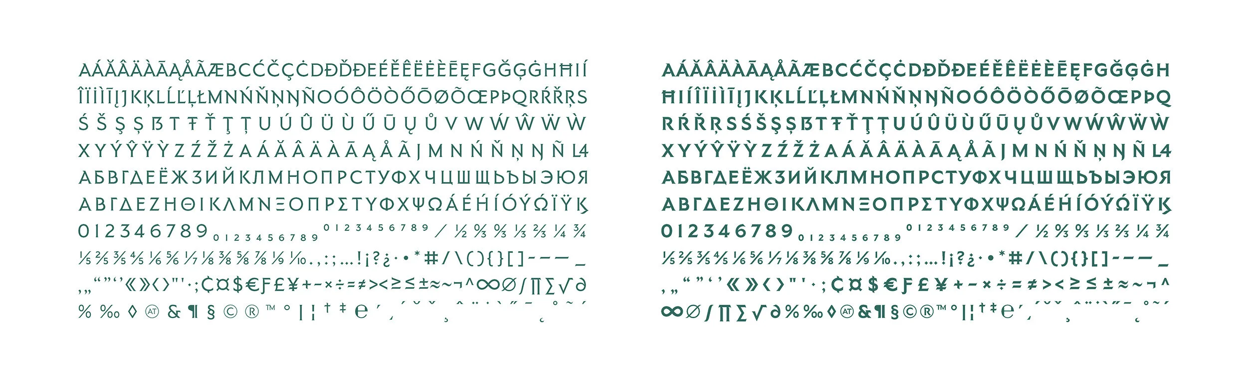 Caeli Arctype Design