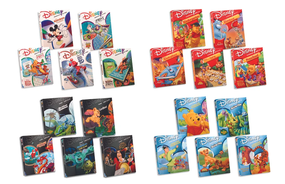 Disney Interactive Branding and Packaging