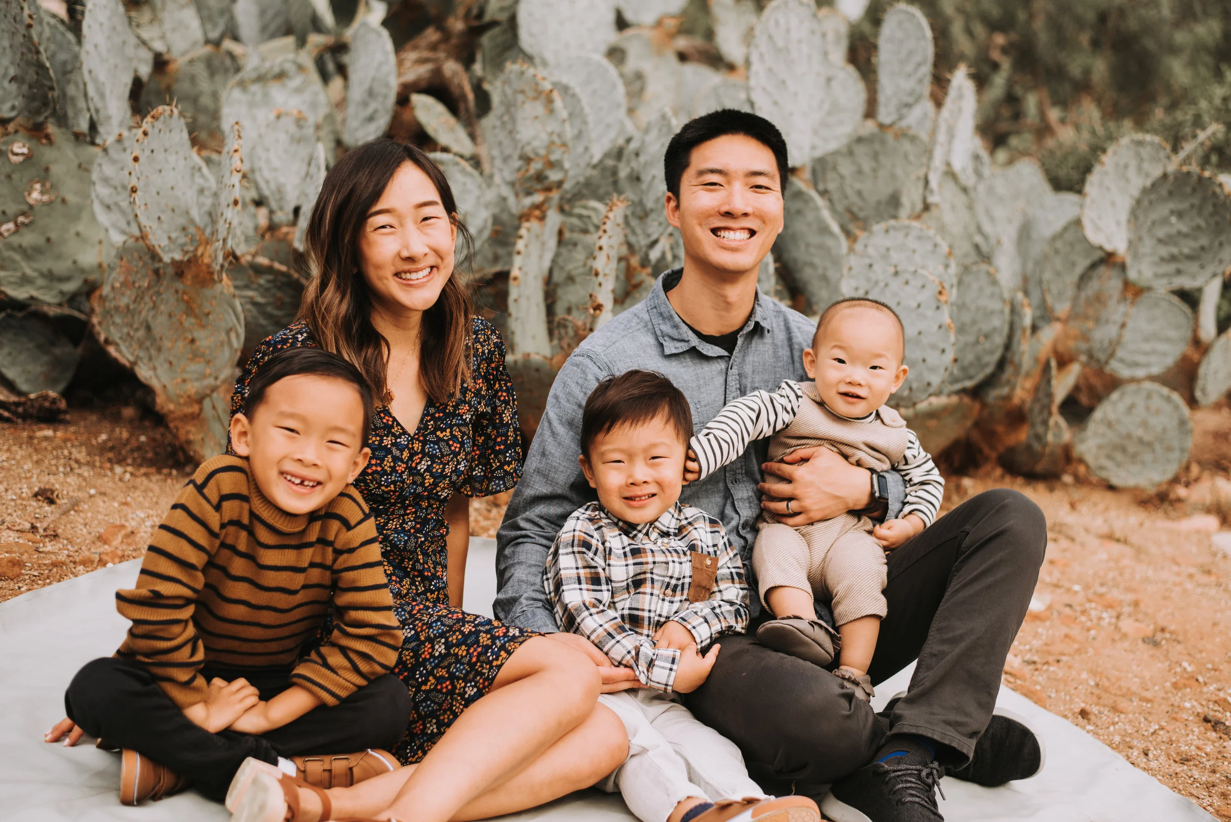 San Diego family photos - Wynn and Linn