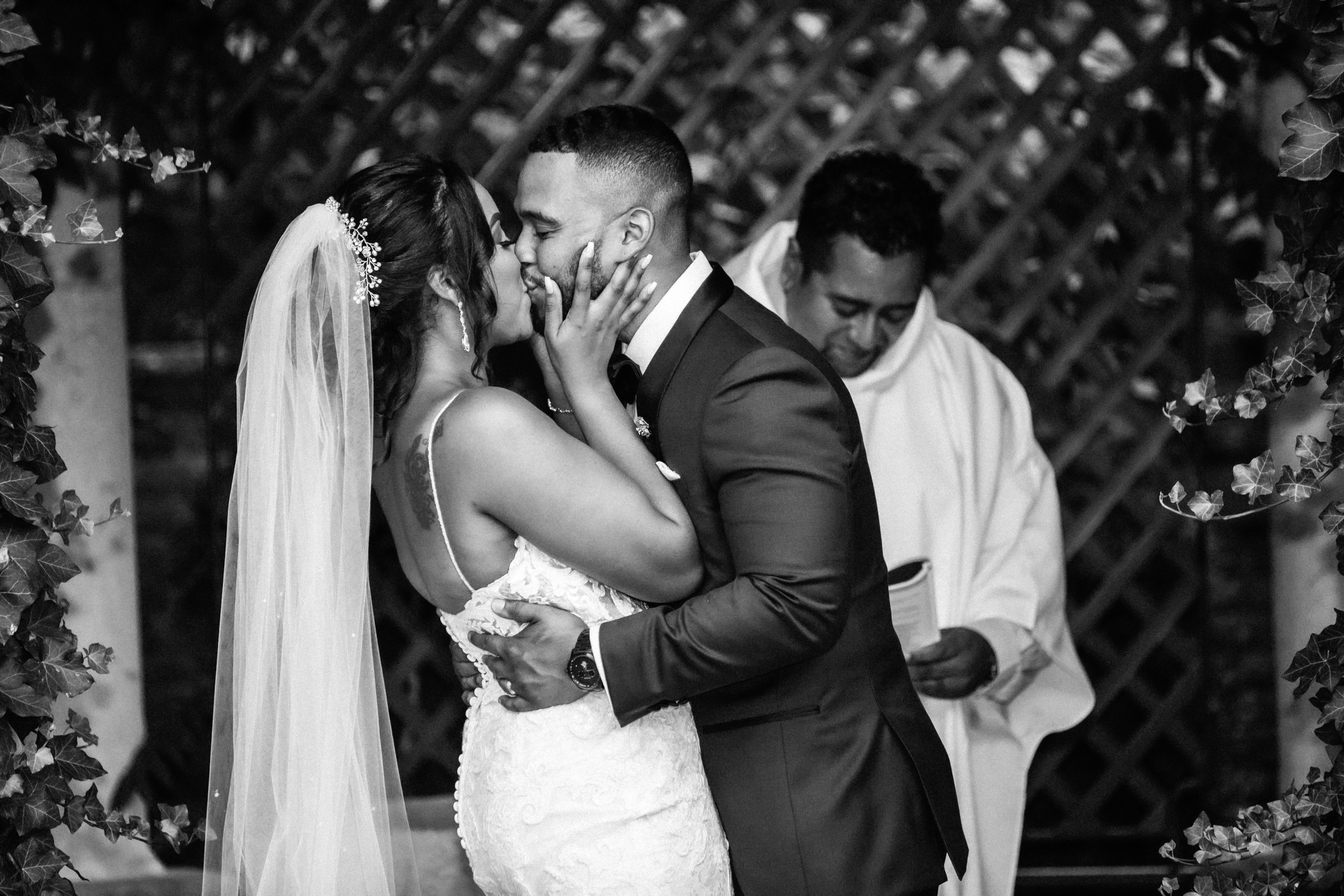 You may now kiss the bride