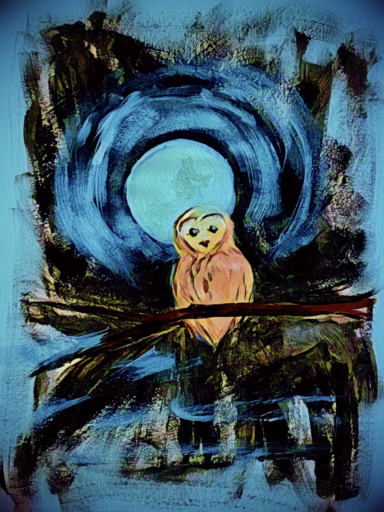 Online Guided Journey Healings With Owl And Moon 2020-2021 Summer Solstice