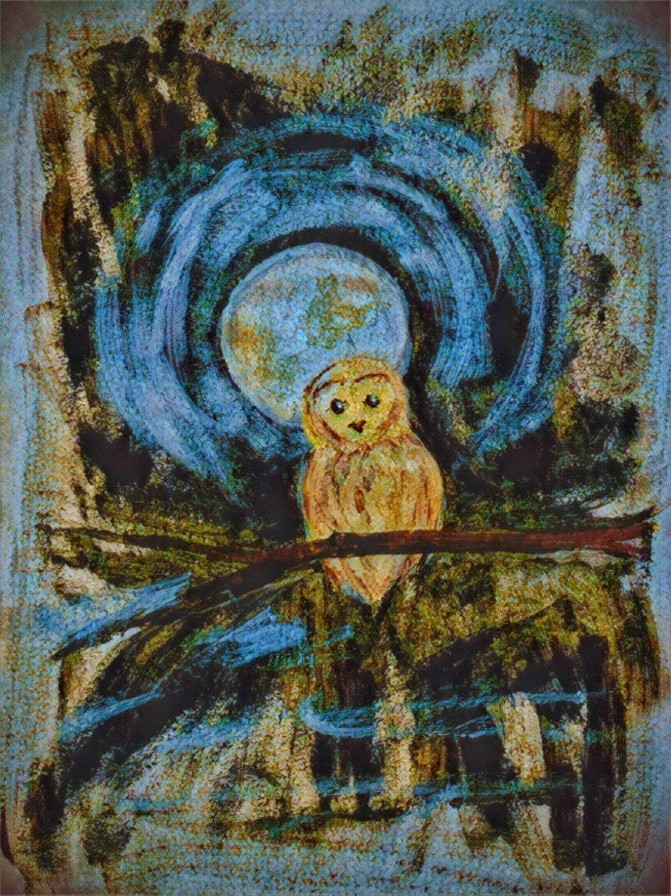 Online Guided Journey Healings With Owl And Moon 2025 Fall Equinox