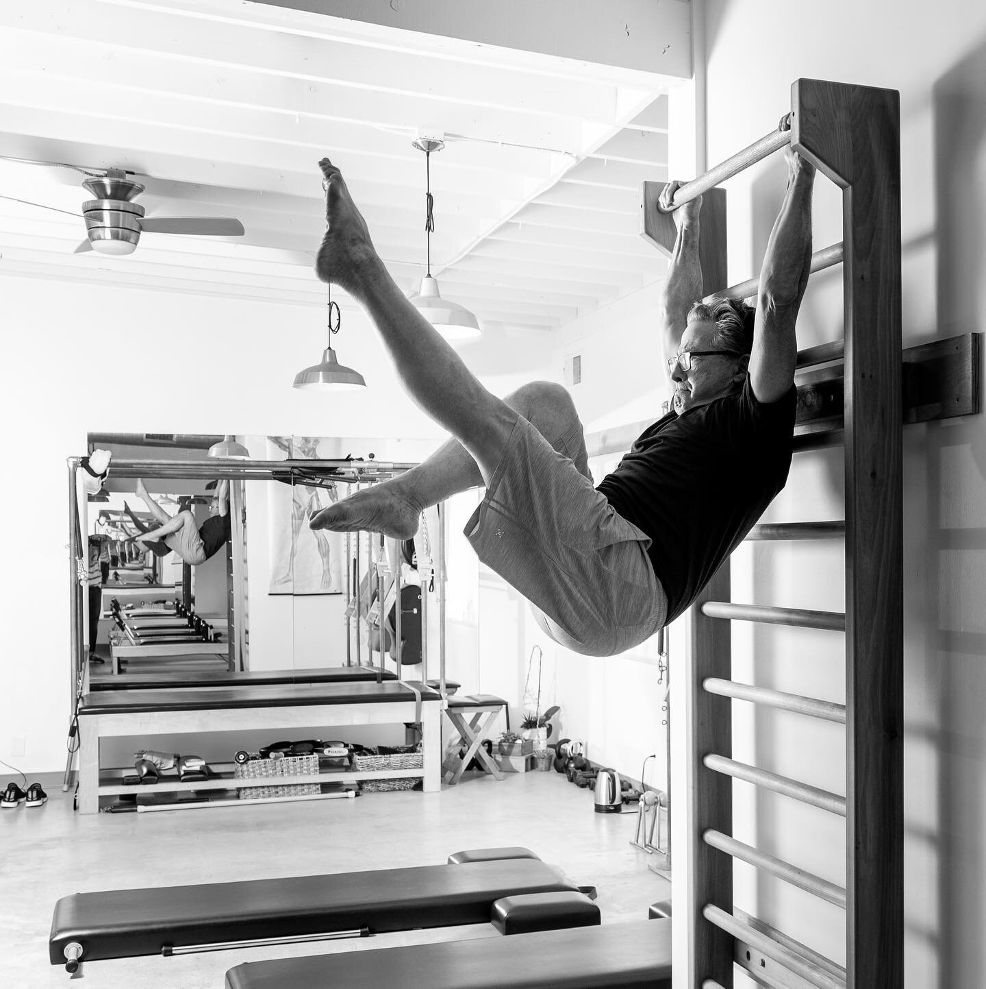 &ldquo;A man is as young as his spinal column.&rdquo;

The spine, for Joseph Pilates, was the key to physical and emotional well being. Neutral spine alignment is everything.

&ldquo;If your spine is stiff at 30,&rdquo; he once said, you are old. If 