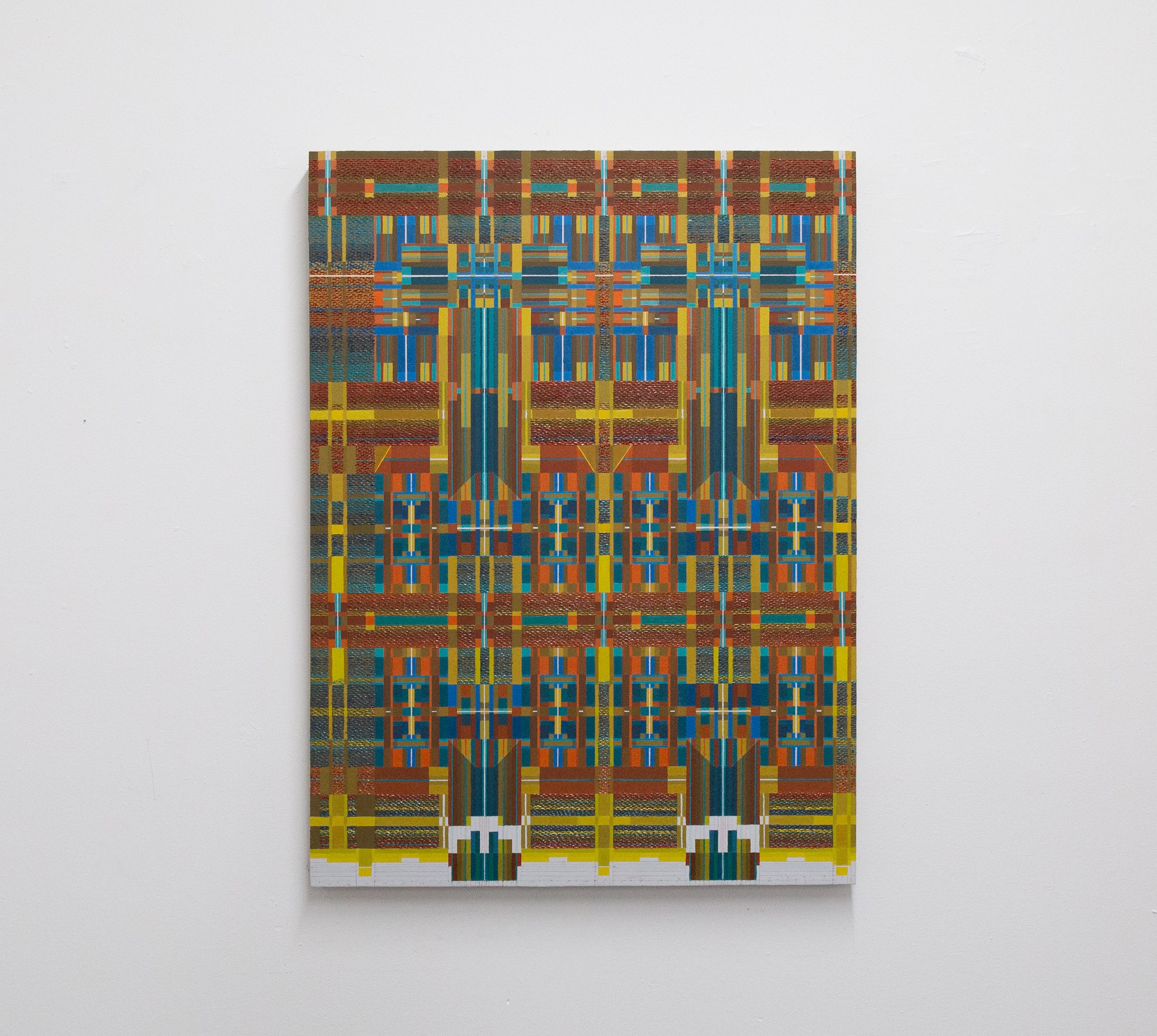 Esperanza Tectónica / Tectonic Desire
40" x 30"

Oil on stretched linen on wood board
2025

