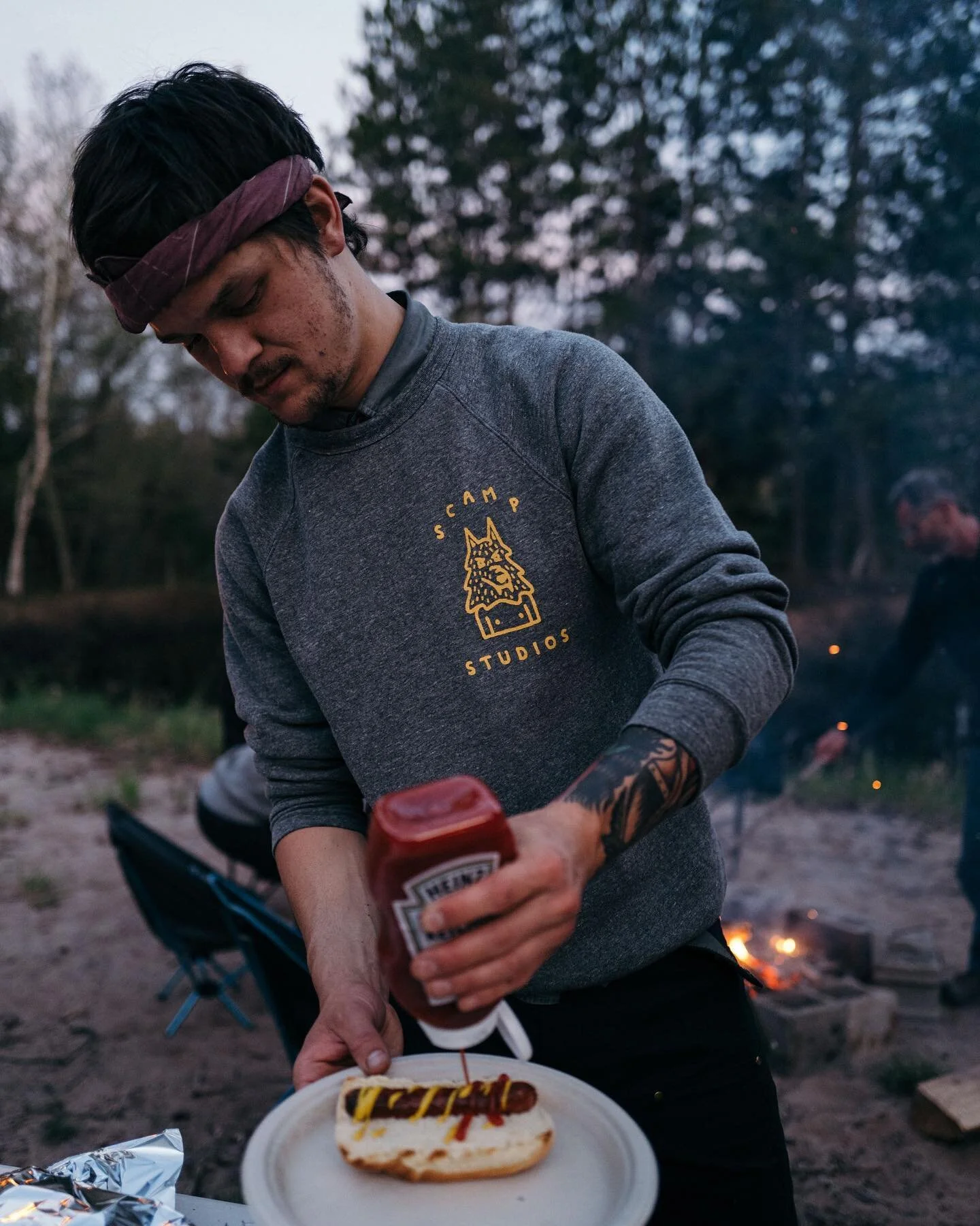 @scampstudios often fueled by hotdogs