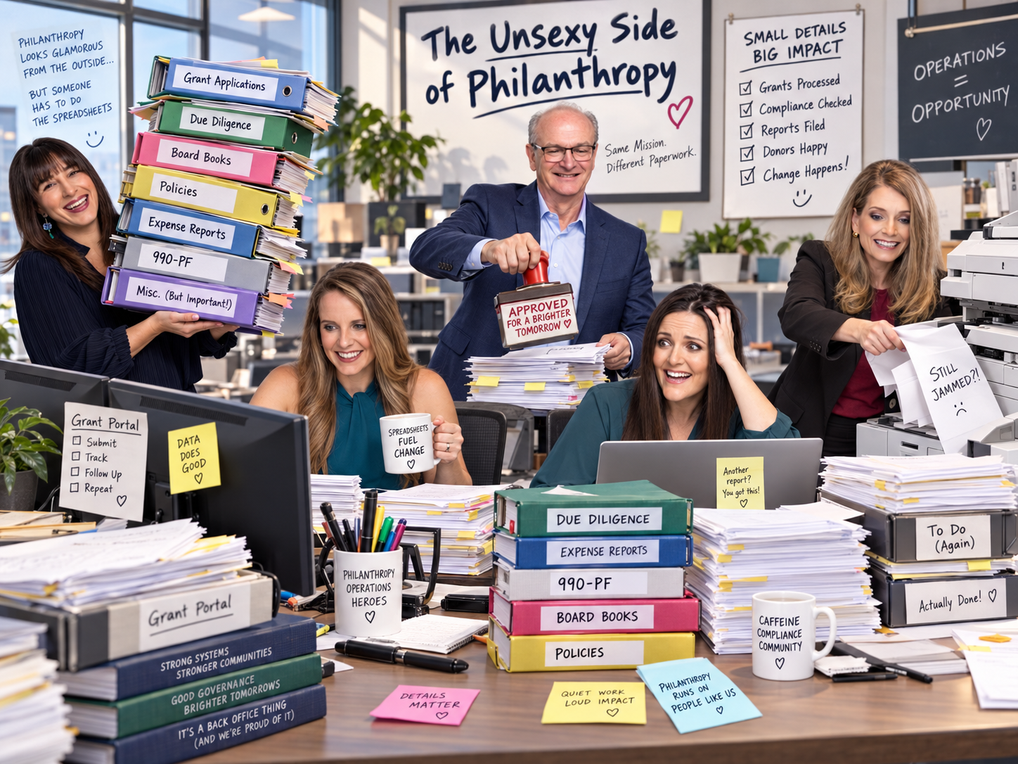 The Unsexy Side of Philanthropy
