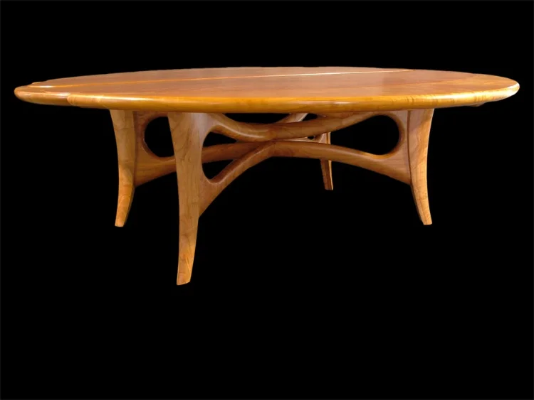 Metamorphosis Table, 2007. Cherry