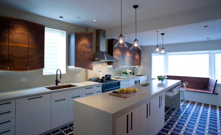 Makomb Kitchen, 2012. Black Walnut.