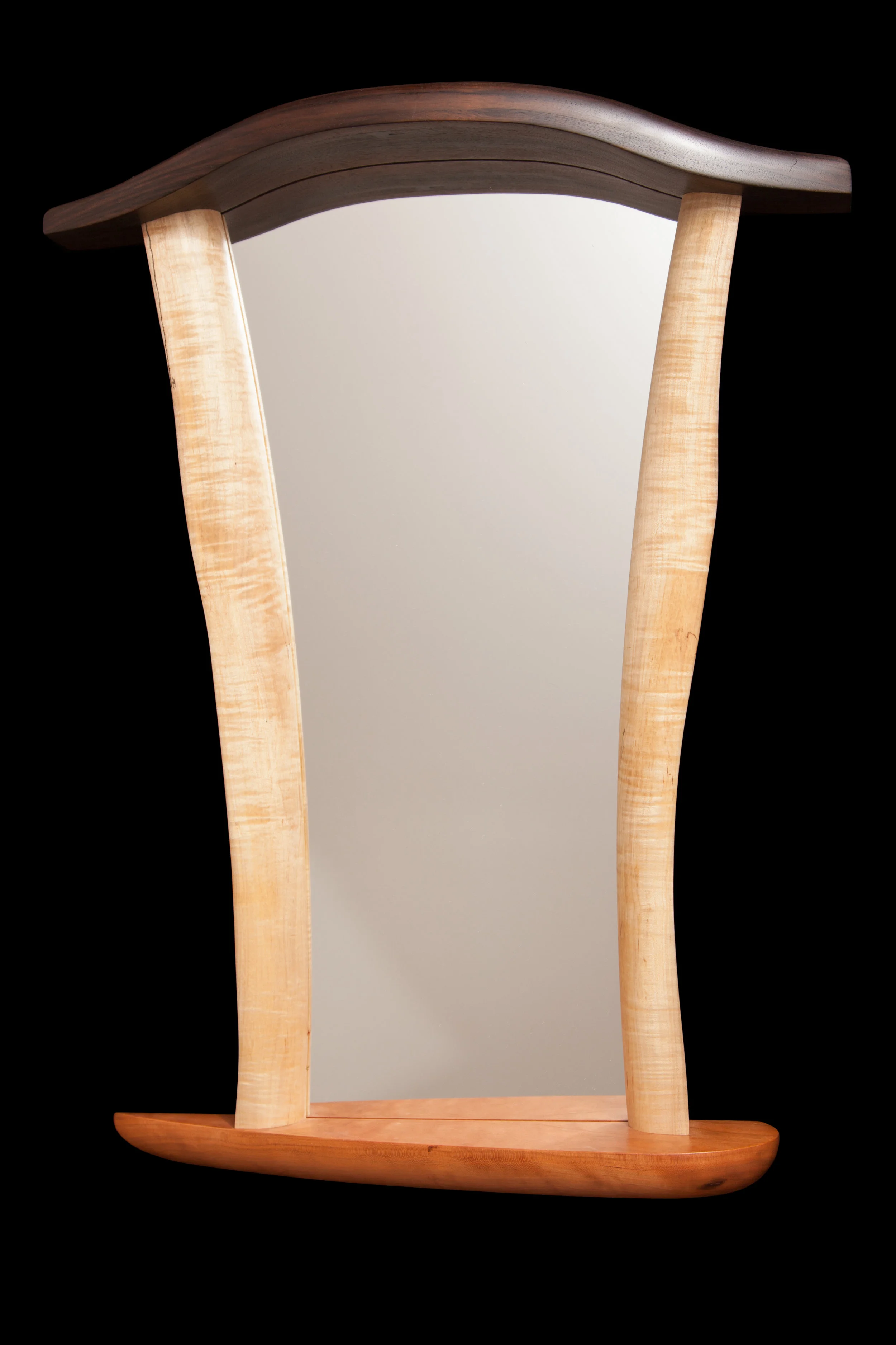 Mirror Series 4, 2014. Cherry, maple and walnut