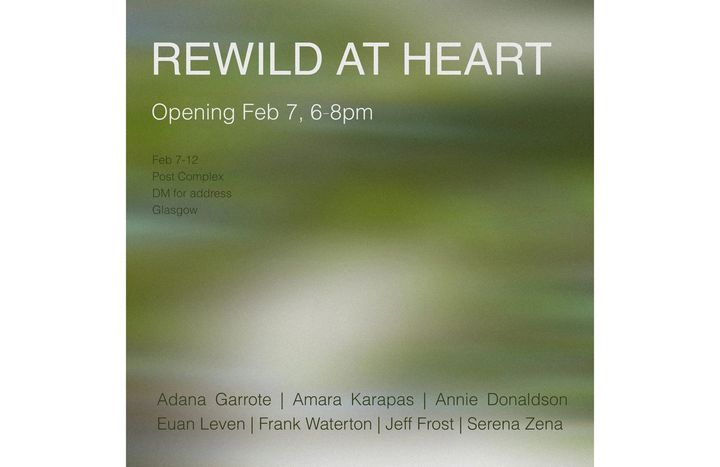 EXHIBITION Rewild at Heart at POST COMPLEX